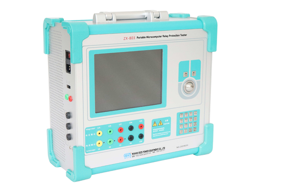 Factory Direct Sale Portable microcomputer relay protection tester with LCD display screen