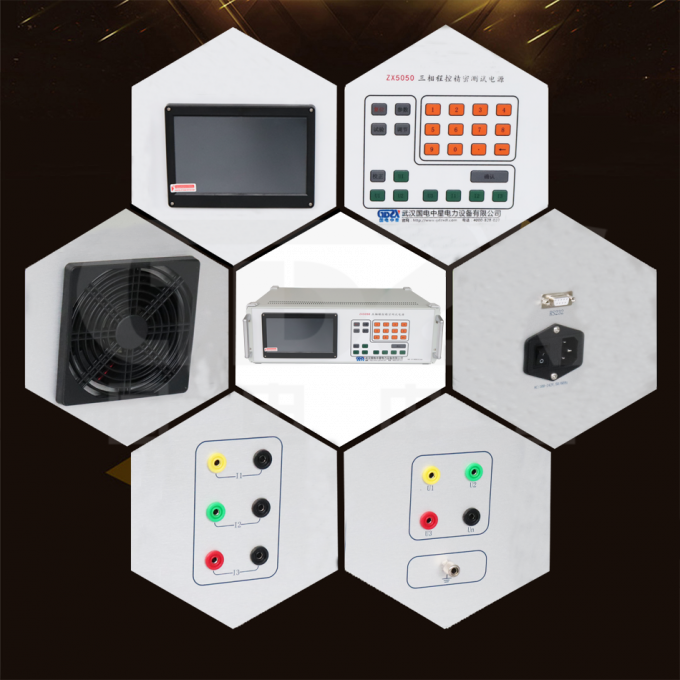 Τριφασική προγραμματίσημη παροχή ηλεκτρικού ρεύματος δοκιμής ακρίβειας ΣΥΝΕΧΟΎΣ υψηλής τάσης πηγής ισχύος εναλλασσόμενου ρεύματος 1