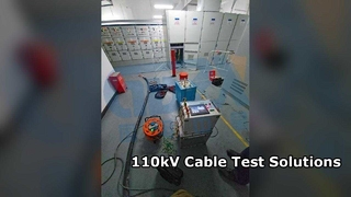 Δοκιμή αντοχής καλωδίου 110 kV