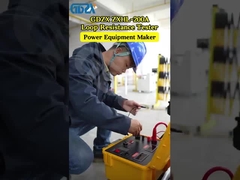 ZXHL-600A Σταθερό ρεύμα 600A Μετρητής αντίστασης επαφής Θερμοκρασία λειτουργίας -10°C - 40°C