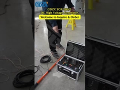 Συμπαγές σετ δοκιμών υψηλής τάσης DC, Ακρίβεια ρύθμισης ηλεκτρονικού εξοπλισμού δοκιμών ≤1%