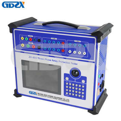 ZX-803 CE πιστοποιημένο εργοστάσιο απευθείας πώληση ZX-803 φορητός μικρουπολογιστής δοκιμαστής προστασίας ρελέ